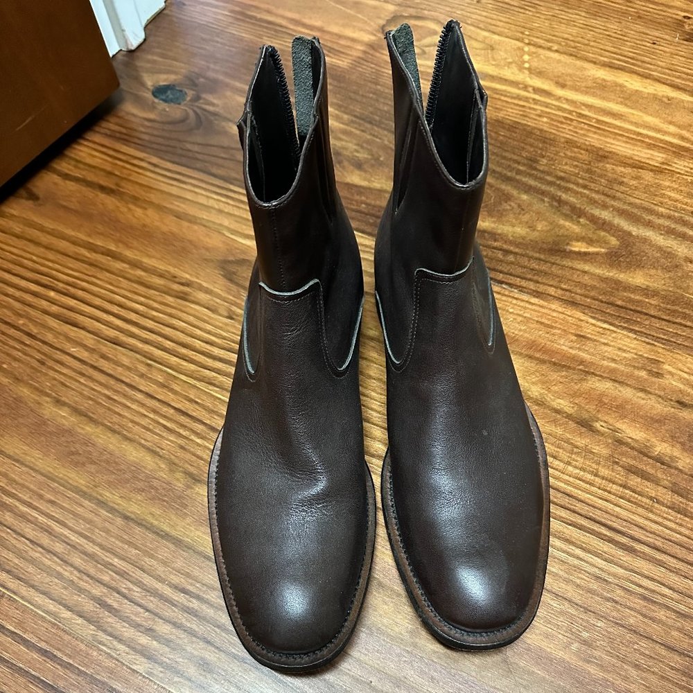 Kenneth Cole Ankle Men's Shoe - Dark Brown / Leather